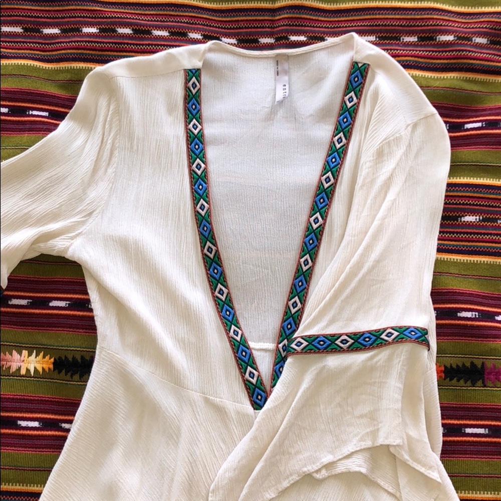 Tribal Print Flowy Cover-up